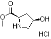 CAS 登录号：114676-59-4, (2R,4R)-4-羟基吡咯烷-2-羧酸甲酯盐酸盐