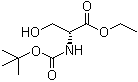 CAS 登录号：1146954-88-2, N-[叔丁氧羰基]-D-丝氨酸乙酯