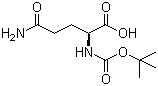 CAS 登录号：13726-85-7, Boc-L-谷氨酰胺, N-叔丁氧羰基-L-谷氨酰胺