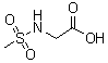 CAS 登录号：35688-18-7, N-(甲基磺酰基)甘氨酸