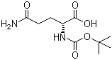 CAS 登录号：61348-28-5, Boc-D-谷氨酰胺, N-叔丁氧羰基-D-谷氨酰胺