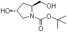 CAS 登录号：61478-26-0, N-Boc-4-羟基-L-脯氨醇, N-叔丁氧羰基-反式-4-羟基-L-脯氨醇