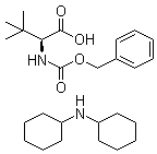 CAS 登录号：62965-37-1, N-苄氧羰基-L-叔亮氨酸二环己胺盐