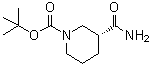CAS 登录号：915226-43-6, (R)-3-氨基甲酰基哌啶-1-羧酸叔丁酯